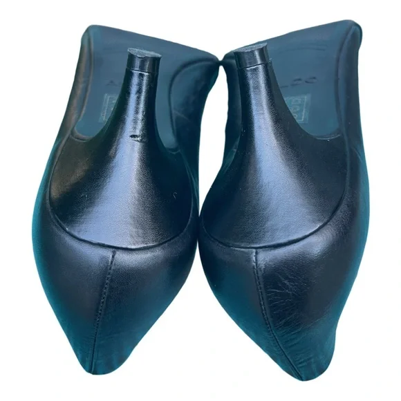 Aldo Black Leather Kitten Heels – Size 10 | Classic Pumps - Picture 9 of 13